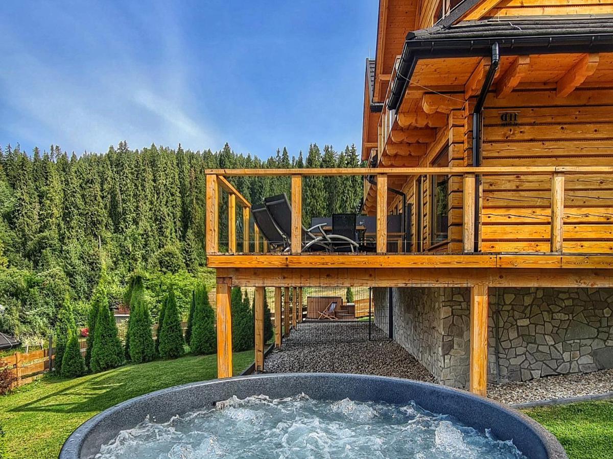 Lk Resort Lapsze Domy Z Prywatna Balia I Sauna Лапше-Нижне Экстерьер фото