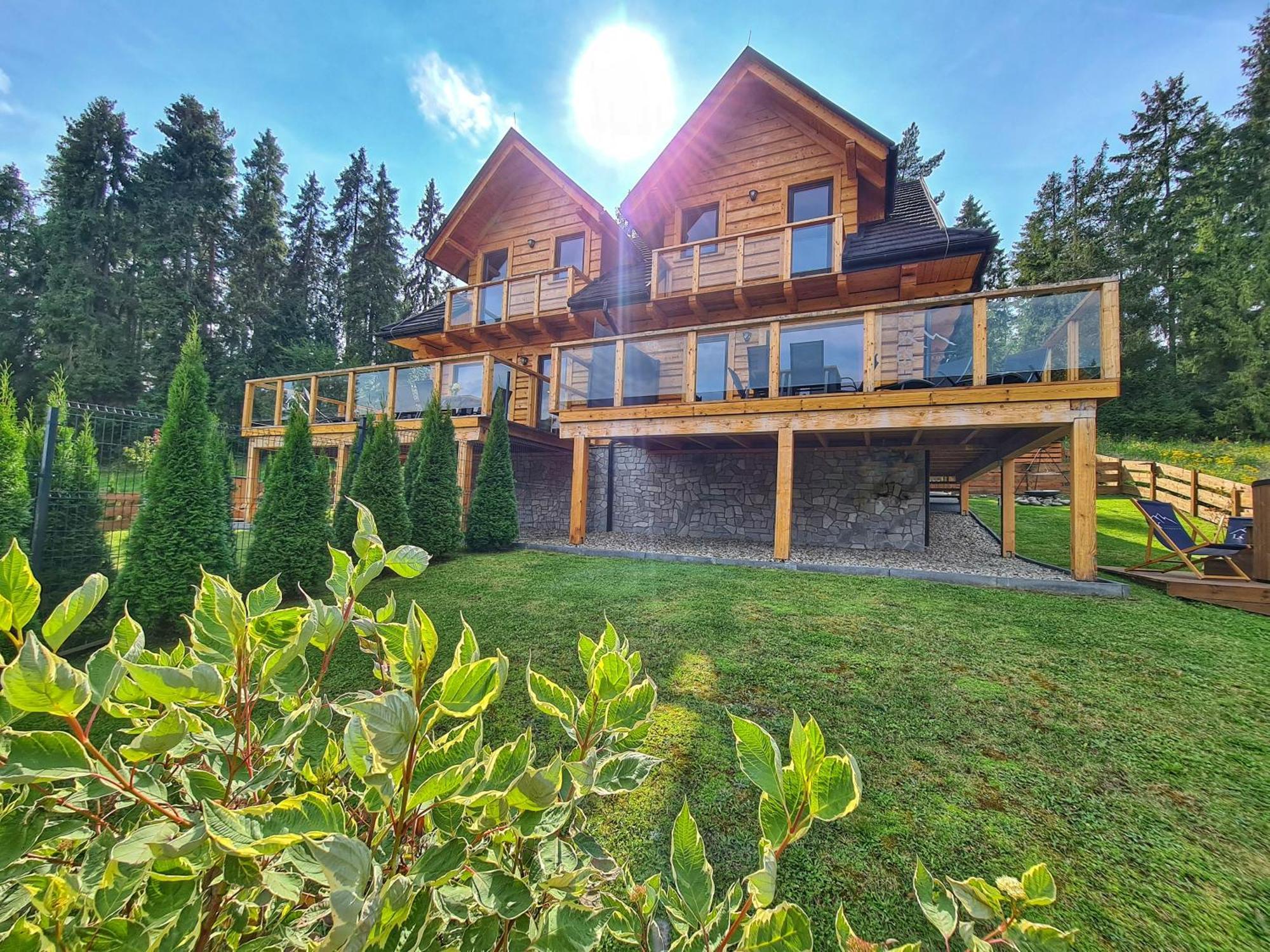 Lk Resort Lapsze Domy Z Prywatna Balia I Sauna Лапше-Нижне Экстерьер фото