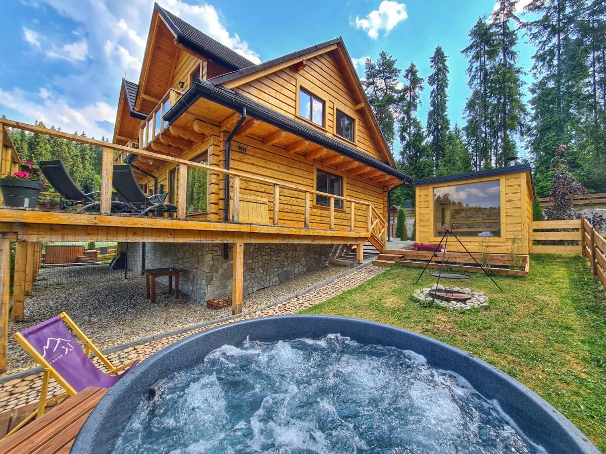 Lk Resort Lapsze Domy Z Prywatna Balia I Sauna Лапше-Нижне Экстерьер фото