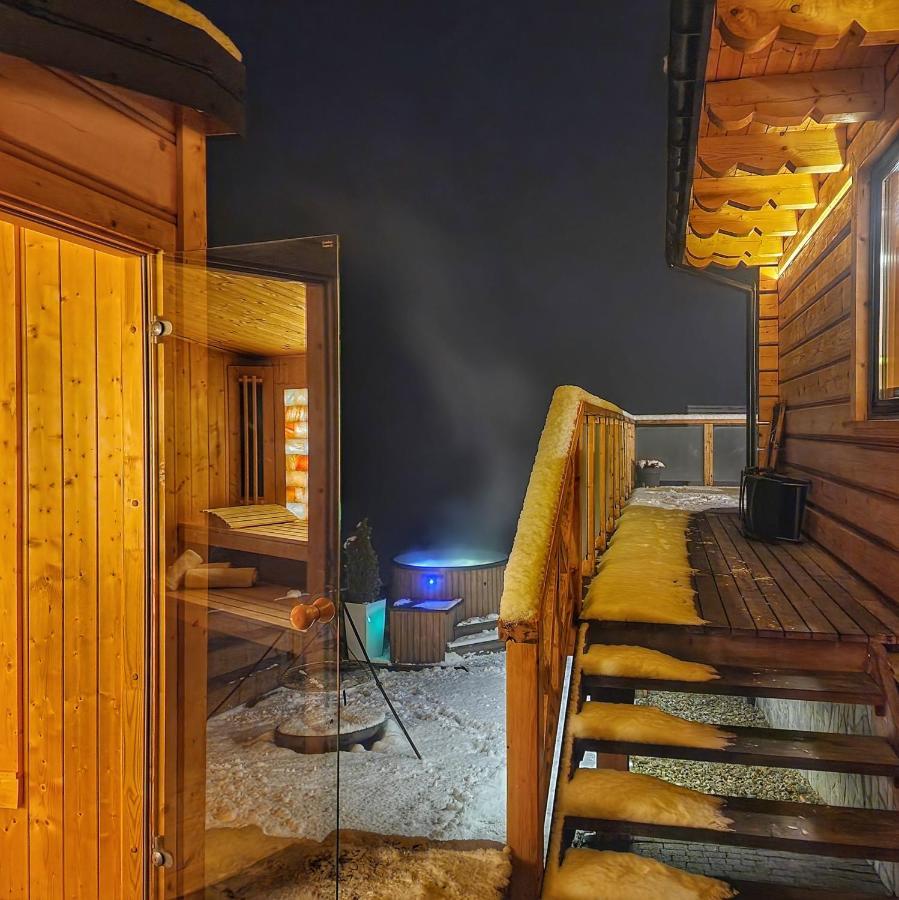 Lk Resort Lapsze Domy Z Prywatna Balia I Sauna Лапше-Нижне Экстерьер фото
