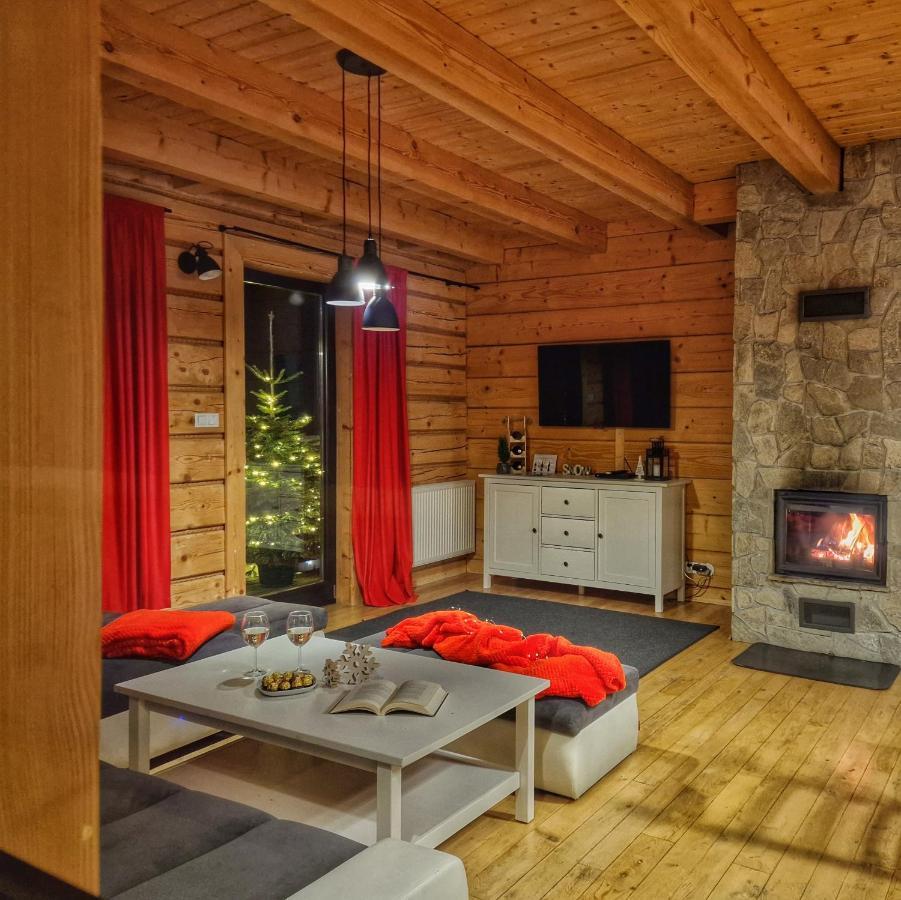 Lk Resort Lapsze Domy Z Prywatna Balia I Sauna Лапше-Нижне Экстерьер фото