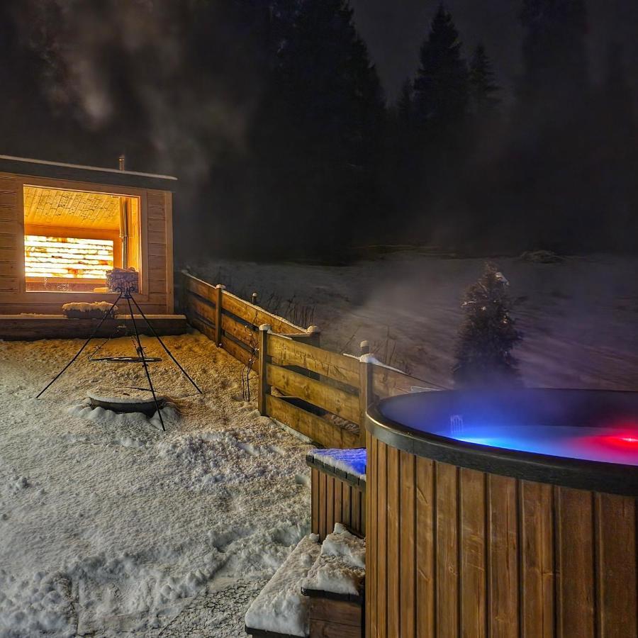 Lk Resort Lapsze Domy Z Prywatna Balia I Sauna Лапше-Нижне Экстерьер фото