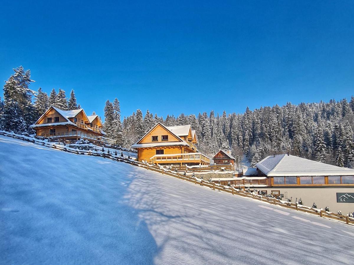 Lk Resort Lapsze Domy Z Prywatna Balia I Sauna Лапше-Нижне Экстерьер фото
